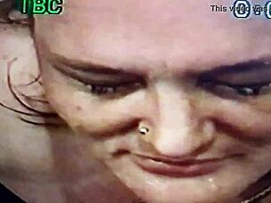 raunchy rita gets her face used like a toilet?