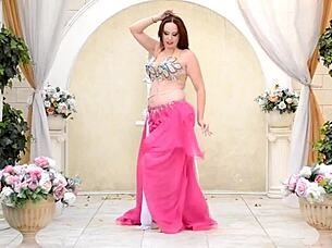 Cute Russian belly dancer