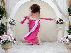 Cute Russian belly dancer