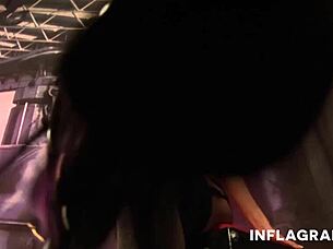 European Cougar Milf Teases With Fingering And Reaches Orgasm In Leather