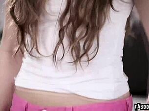 Watch exotic chick Elena get banged in this group hardcore