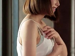 Young yuka gets her wet pussy fucked hard in the cleaning shop.