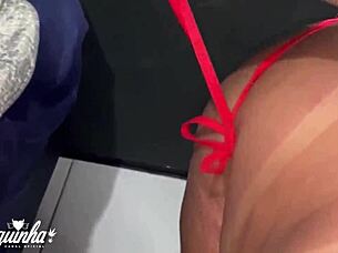 Do you want to see this hot mom giving her pussy to me?