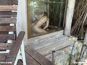 Fuck my pussy while I stuff my asshole, please – Molly Pills ft ConorPOV in anal fucking 4K