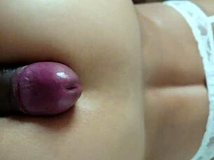 petite black girl gives blowjob to big cock