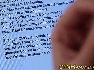 pretty teen sucks cock in cfnm setting