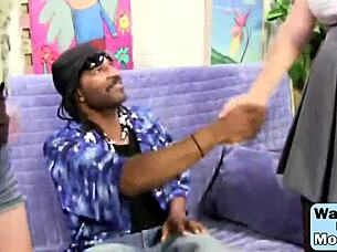 Charlee chase and samantha faye in interracial scene