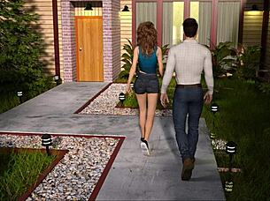 Plunging Deep Into Nicole's Pussy With Big Cock