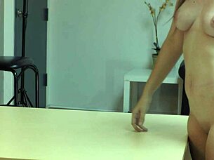 Audrey Decker's Big Tits Casting Interview