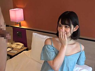 i'm touching her small tits during sex