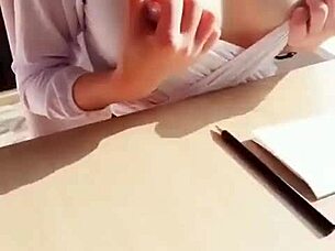 beautiful boobs on display