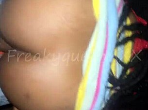 Teen babe loves sex in adventurous stand and fuck position