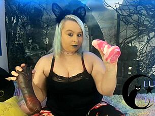 Unboxing Pleasure Forge UV Rainbow 10 Troll Dildo