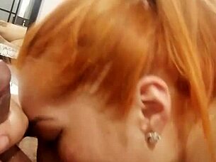 beautiful neighbor with blue eyes