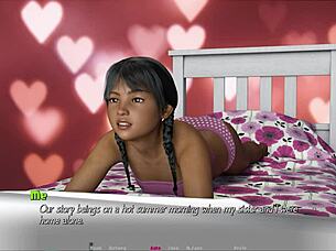 Playing fun games with my stepsister