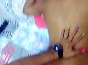 i'm giving my ass a big massage to keep it firm, then he fucks me deep and cums inside my tight pussy