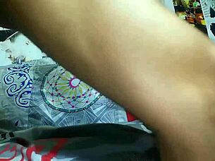 i'm giving my ass a big massage to keep it firm, then he fucks me deep and cums inside my tight pussy