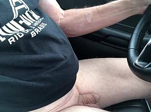 Afternoon Drive With Cock Out