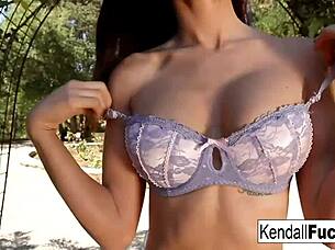 Kendall Karson Shows Off Her Super Hot Legs, Amazing Tits, and Tight Ass