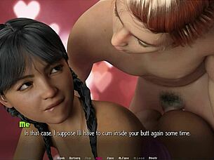 Playing fun games with my stepsister