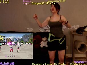 Alinity performs a captivating dance showcasing her graceful moves