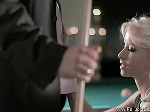 the blowjob sensation with swallow facial