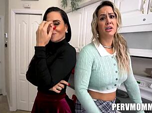 Horny Competition: Sandy Love Vs Misty Meaner And Conor Coxxx?