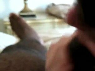 my mature bbw slut handles my big black cock