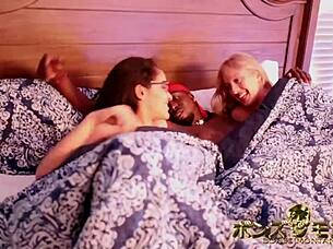 life is good with xaya lovelle and katie diamonds in a 3some cowgirl session on monster cock bent over 😘