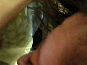 This fat bbw sucks cock and swallows it all