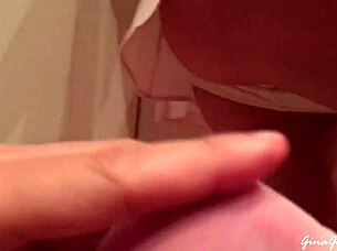 Why does she solo in white stockings?