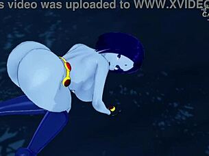 Raven's Thighs In Dark Forest