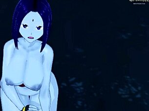 Raven's Thighs In Dark Forest