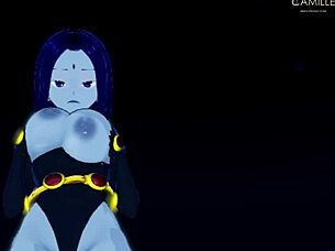 Raven's Thighs In Dark Forest