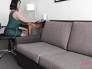 Kristee Lixx in a big tit milf creampie video