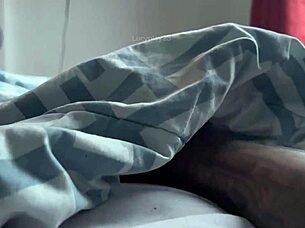 Too Hot Masturbating on Rainy Day, Fingering Big Pussy with Toys