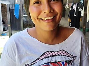 Neighbor's Ass Exposed On Balcony, Tempting You To Fill It?