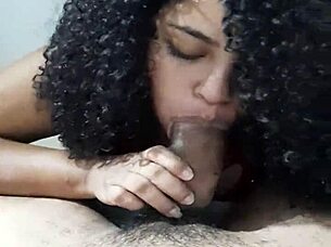 The amateur expert sucks it deliciously in this video