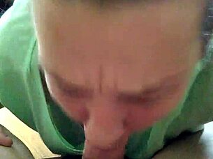 Tina's tongue teases balls before diving into pussy