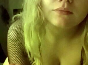 busty blonde girlfriend's amateur compilation with cumshot