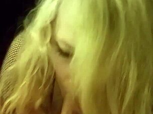 busty blonde girlfriend's amateur compilation with cumshot