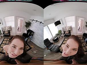 sexy aubree valentine gets creampied hard!