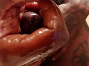 hallelujah johnson says, 'watch my hairy dick masturbate solo close up'