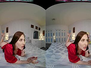 sexy aubree valentine gets creampied hard!