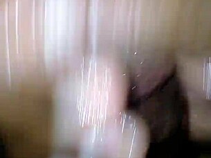 amateur handjob leads to spoon fuck with orgasm inside