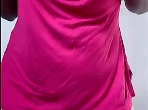 My Wife Showing Off on Webcam