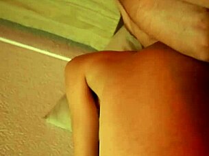 young twink in group bdsm session with two bears