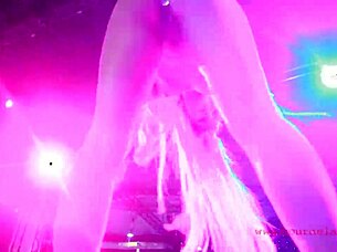 Lola taylor live sex show athens 2016 with striptease and ripped clothes anal.