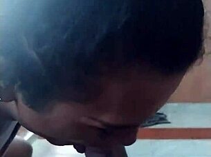 Obedient transvestite sucks dick amazingly!