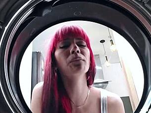 I was doing the laundry